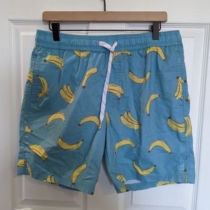 Men's Banana Swim Trunks - Large